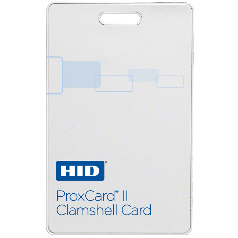 HID Proximity 1326 ProxCard II Clamshell Card