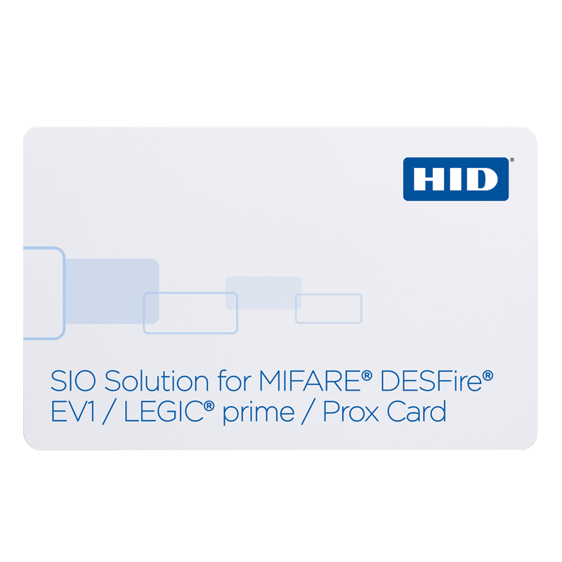 HID SIO Solution for MIFARE/DESFire EV1 + LEGIC prime 1024 + Prox Card 292/295