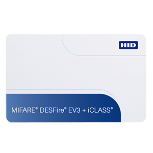 HID MIFARE DESFire EV3 + iCLASS