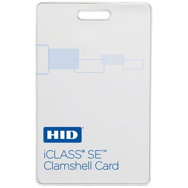 HID iCLASS® SE™ 3350 Clamshell Card