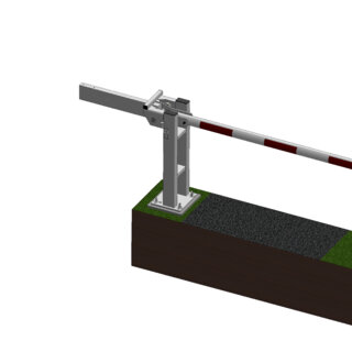 MANUAL ARM BARRIER WITHOUT SUPPORT POLE